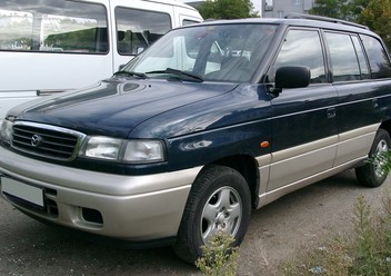 Nadkole plastikowe prawe tylne Mazda MPV I